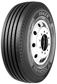 Yokohama 104ZR 12/0R22.5 L