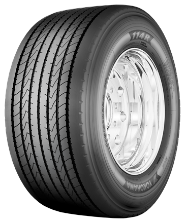 Yokohama 114R UWB 455/55R22.5 164